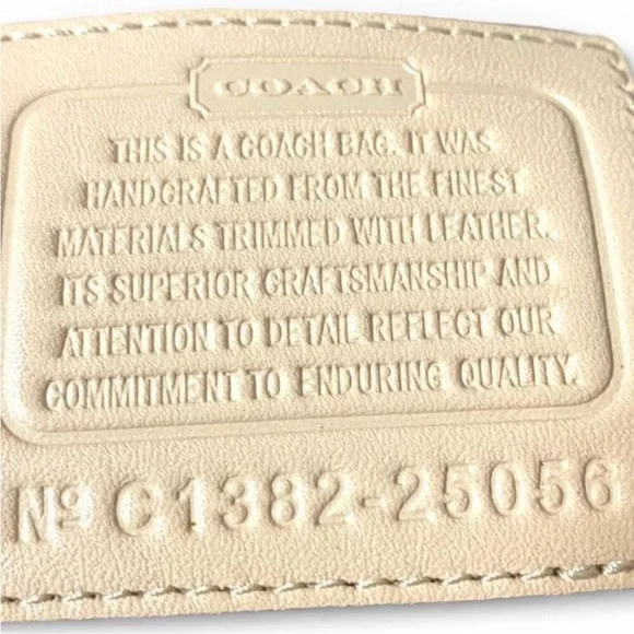 Coach Poppy Mirror Metallic Flight Bag - Picture 5 of 7